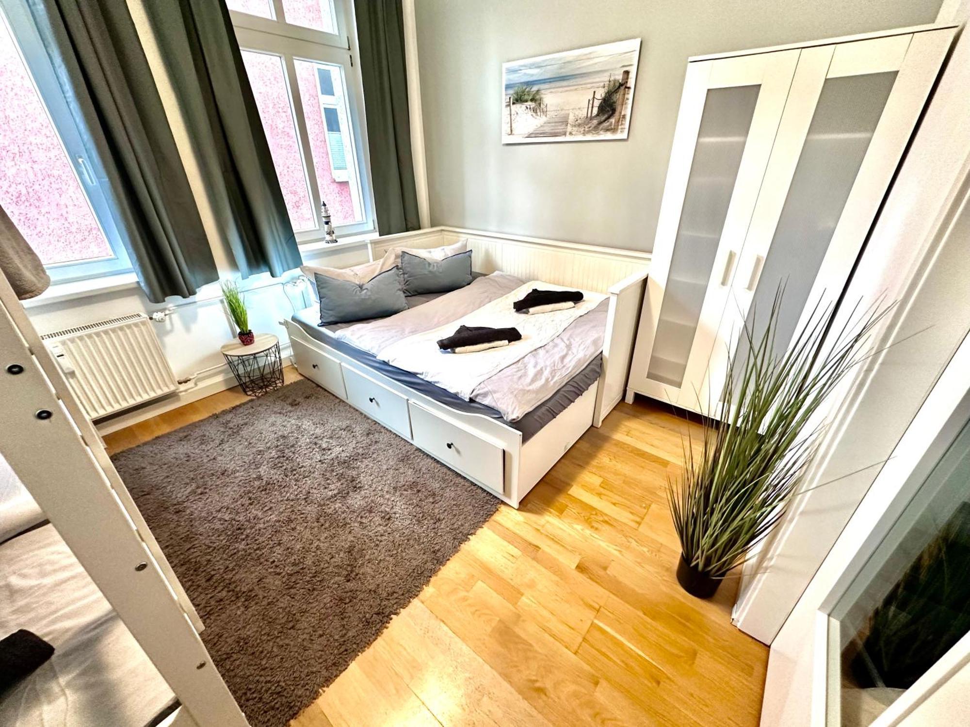 Ferienwohnung Nautica 450M Zum Strand Familienfreundlich Росток Экстерьер фото